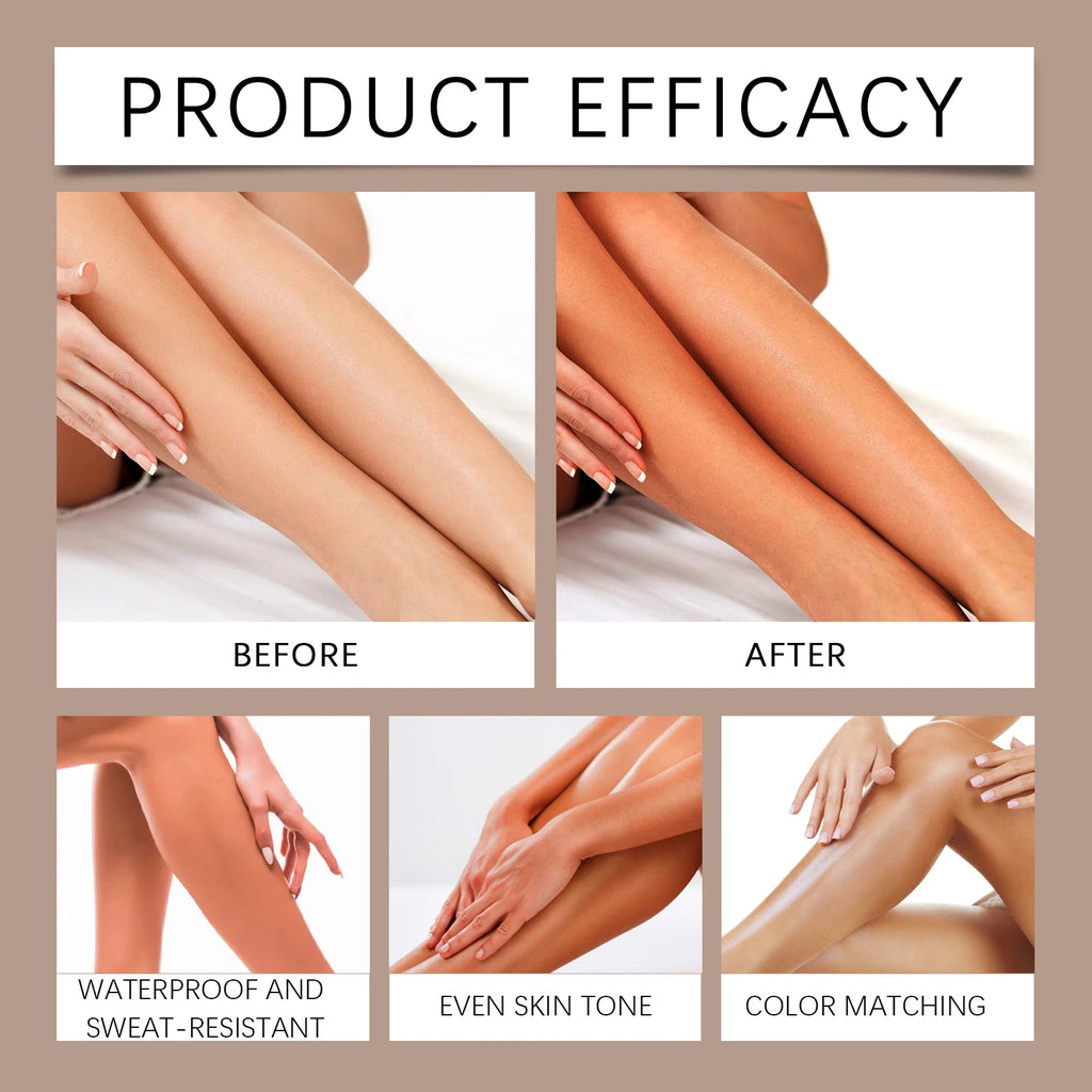 OceAura Leg Makeup Spray – Waterproof Tanning Coverage 100ml Body Makeup Spray Qst
