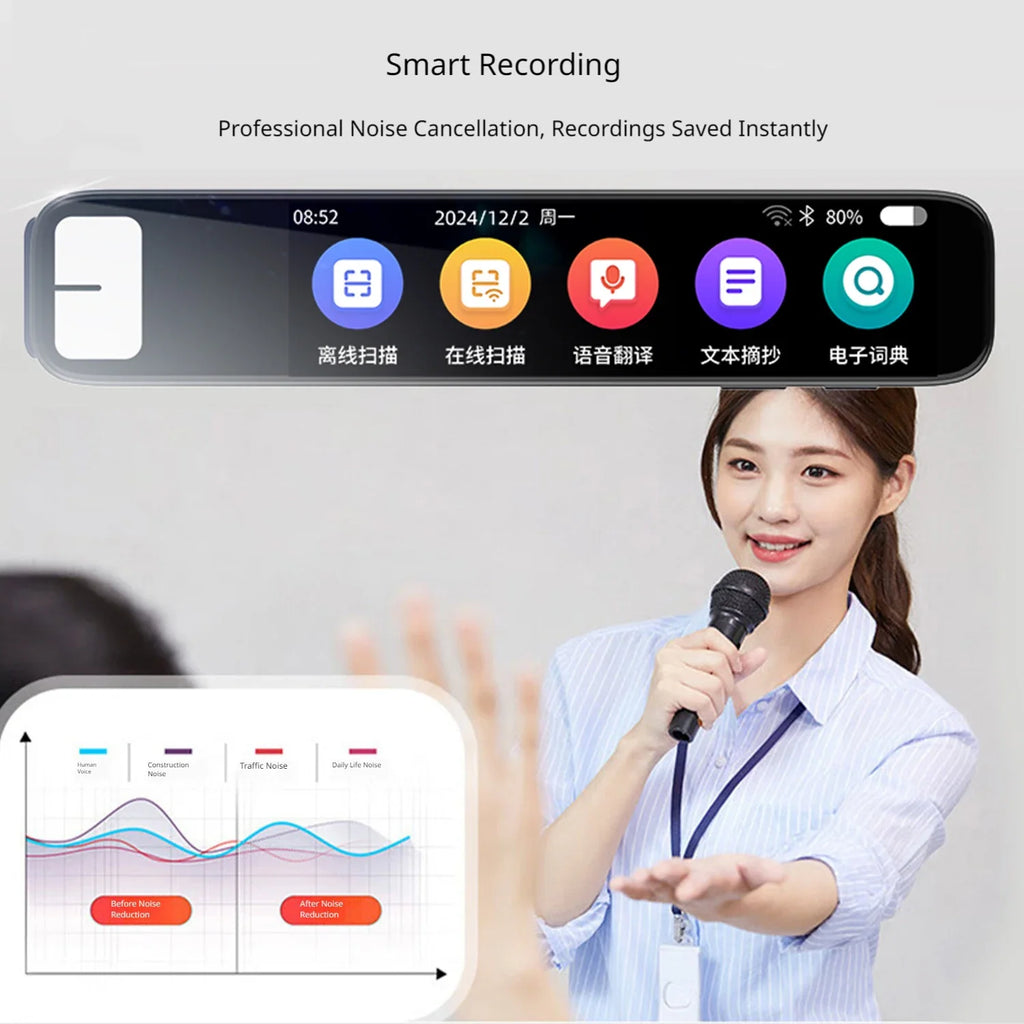 Smart Scanner Pen Translator & Electronic Dictionary | Qme Language Translator Pen Qme
