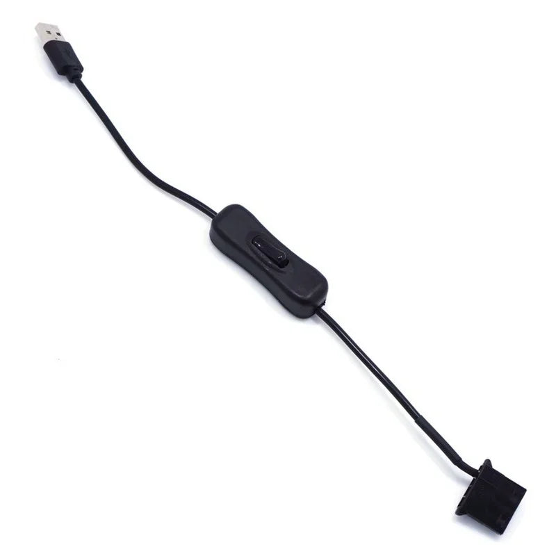 USB to 3-Pin 4-Pin PWM 5V Fan Power Adapter Cable | Qme Fan Power Adapter Cable Qme