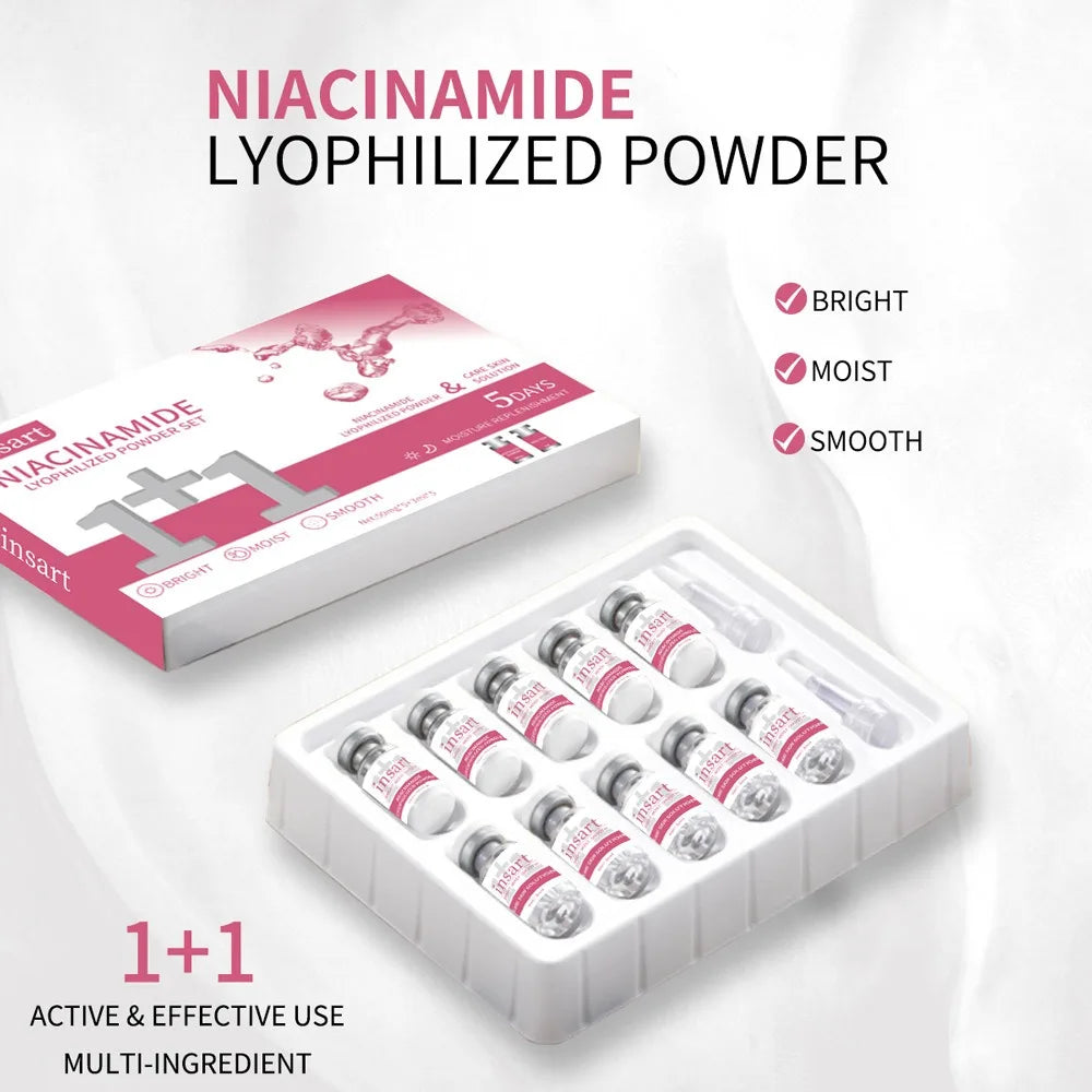 Niacinamide Oligopeptide VC Lyophilized Powder Face Serum Face Serum Qst