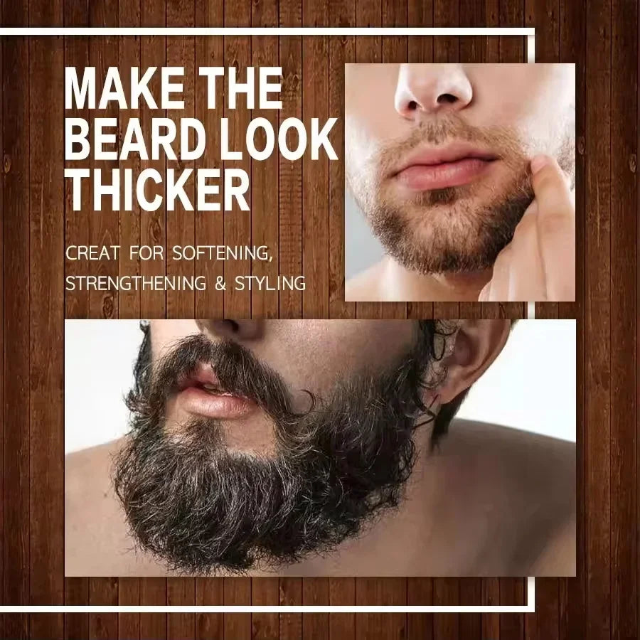 Beard Growth Serum for Men – Thicker, Fuller, Stronger Beard Beard Growth Serum Qme