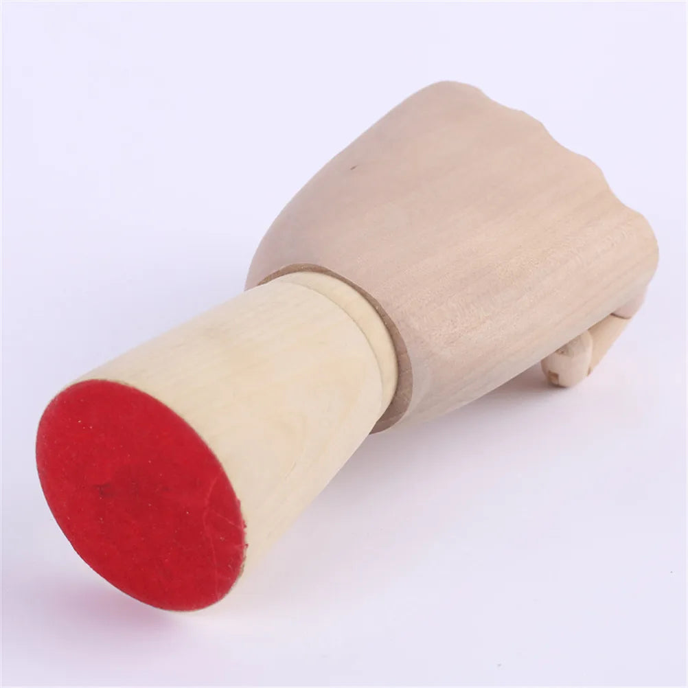 Wooden Hand Mannequin Model – Movable Artist Drawing Aid Artist Drawing Mannequin Qst