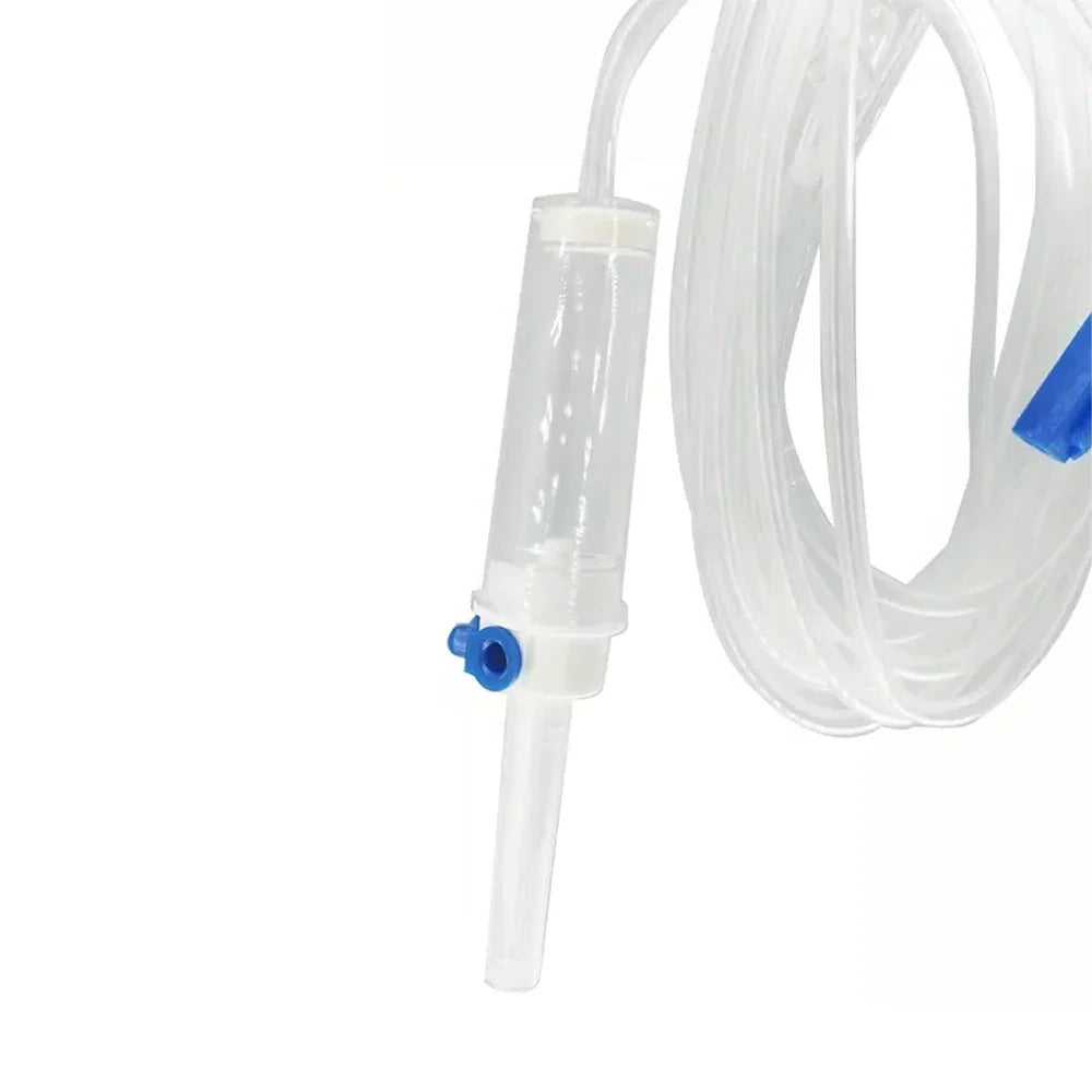 NOUVAG Compatible 10-Pc Disposable Single Spike Infiltration Tubing Infiltration Tubing Set Qme