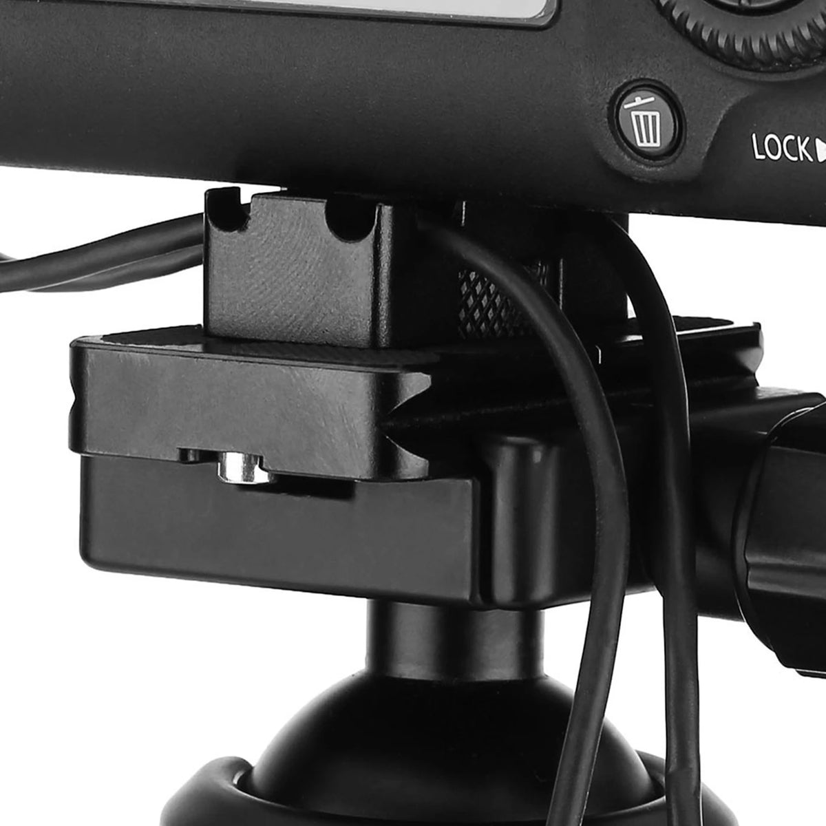 Aluminum Alloy DSLR Tether Cable Clamp USB Lock Clip Camera Cable Clamp Qst