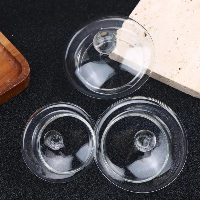 Stainless Steel Teapot Lid with Glass Cover & Filter Strainer Teapot Replacement Lid Qme