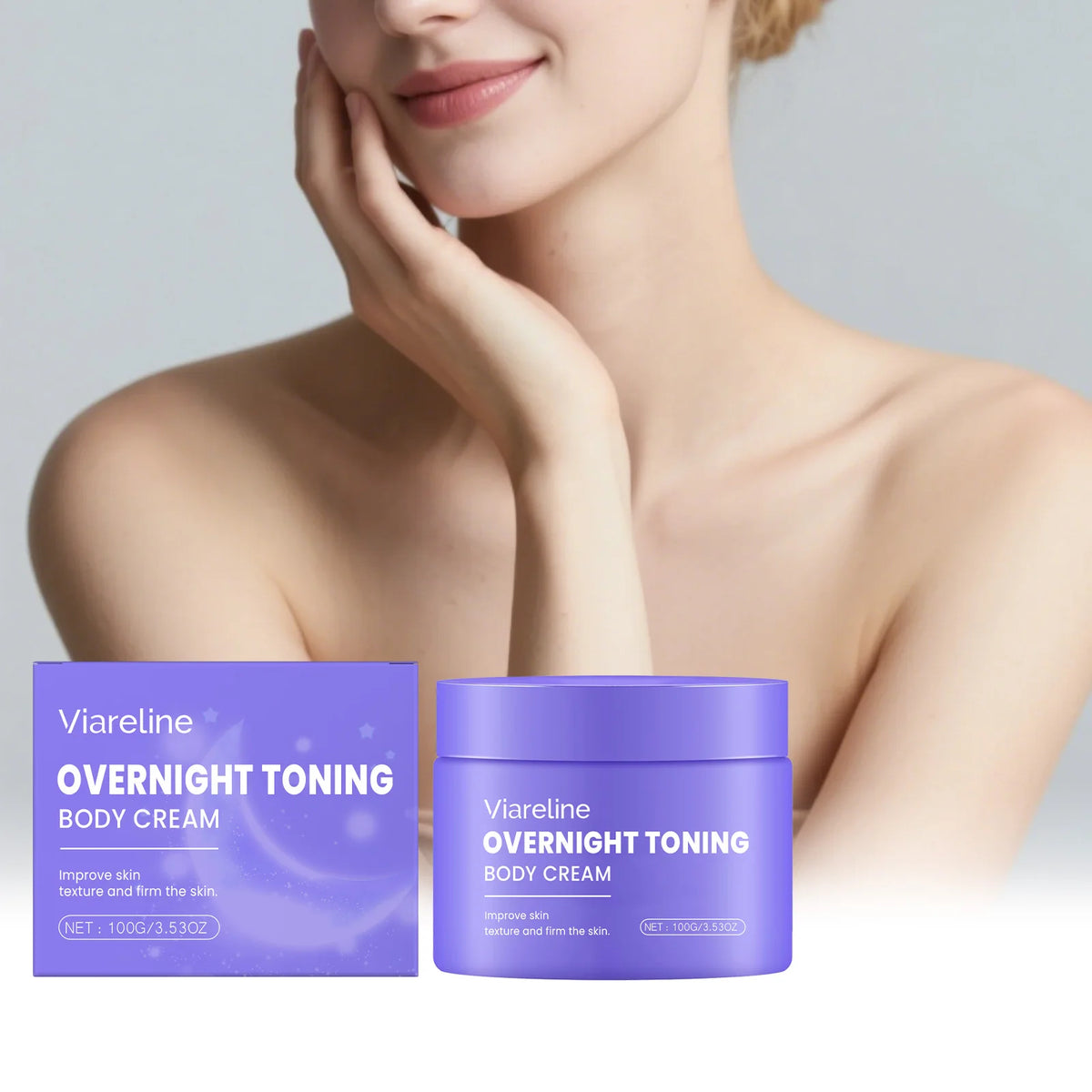 Viareline Body Firming Cream – Moisture, Elasticity & Tone Body Firming Cream Qst