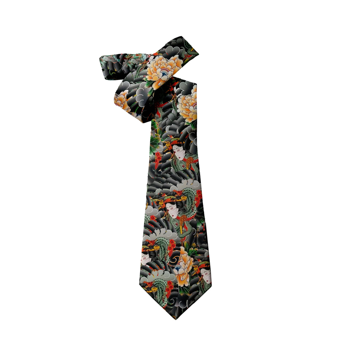 3D Print Harajuku Unisex Novelty Necktie – 6 Colors Novelty Necktie Qme