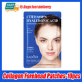 SADOER Hyaluronic Acid Collagen Face Mask 10pcs – Hydrating Patches Facial Sheet Mask Qst Forehead-10pcs