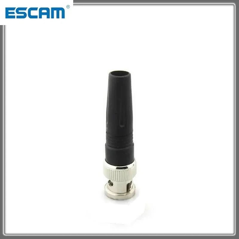 BNC06 RG59 BNC Male Plug Solderless Straight Angle Video Adapter Coaxial Video Adapter Qme China Mainland 100 pcs