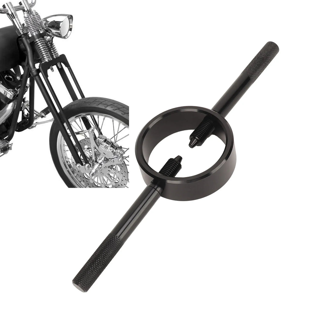 Motorcycle Fork Service Tool Kit – Oil Level & Spring Compressor Motorcycle Fork Tool Kit Qst