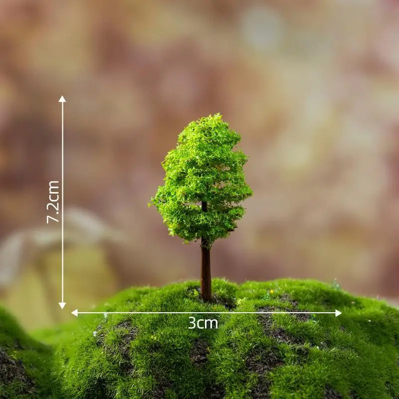 Mini Artificial Flower Trees | Fairy Garden & DIY Decor Artificial Mini Trees Qme K