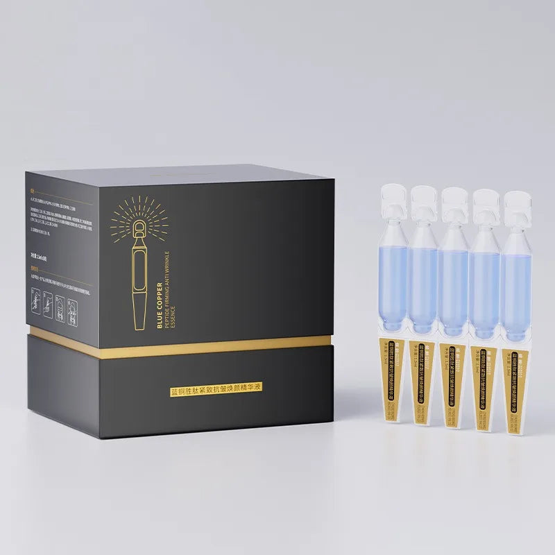 Blue Copper Peptide Face Serum – Anti-Aging & Moisturizing Set Face Serum Qst