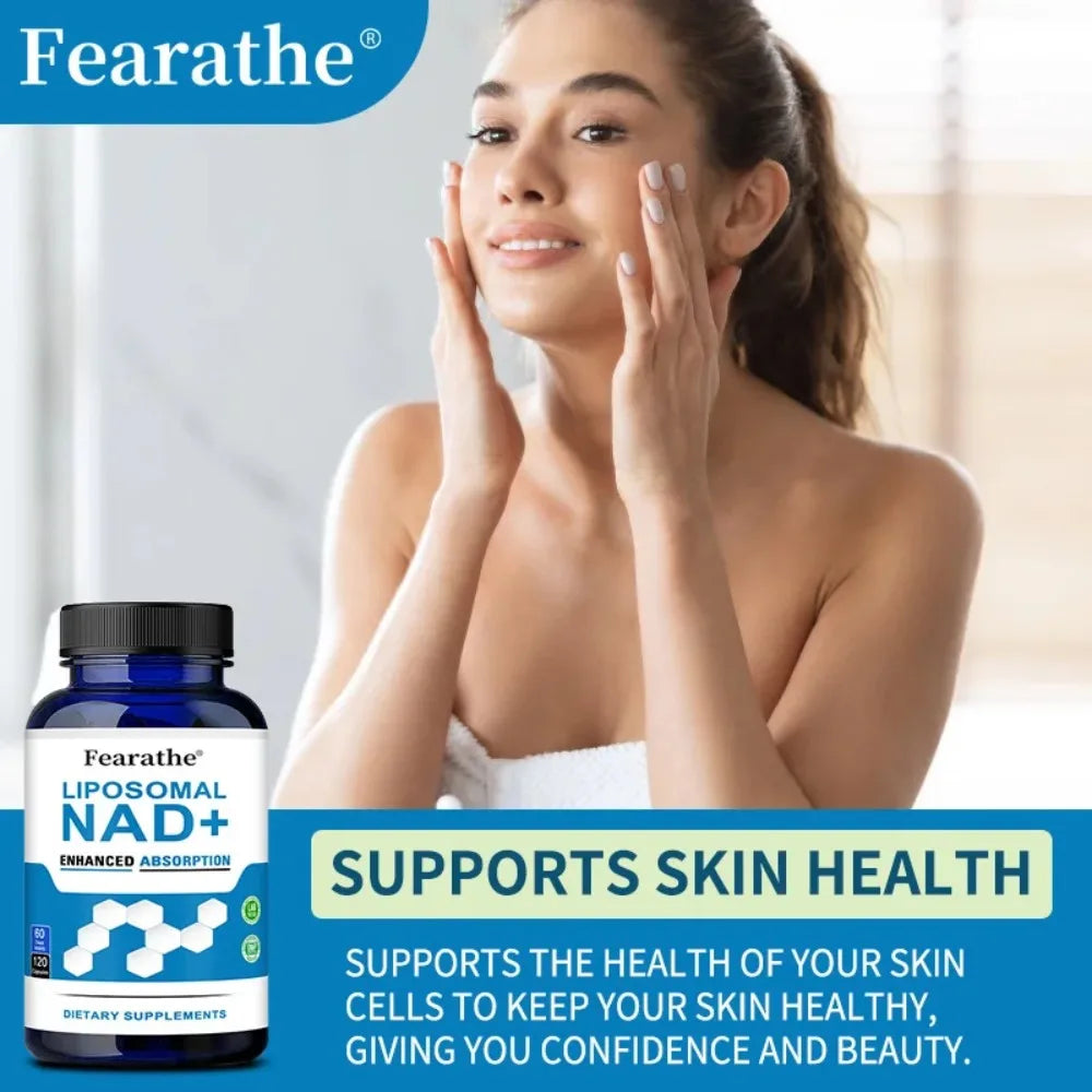 Liposomal NAD+ Supplement – Cellular Energy & Healthy Aging NAD+ Supplement Qst