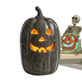 Handmade Resin Pumpkin Lantern Centerpiece – Fall & Halloween Decor Resin Pumpkin Lantern Qme China Mainland 2.5 W Brown