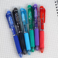 6-Color Erasable Gel Pens Refillable Retractable ST Tip 0.5mm Erasable Gel Pen Set Qme 6 colors