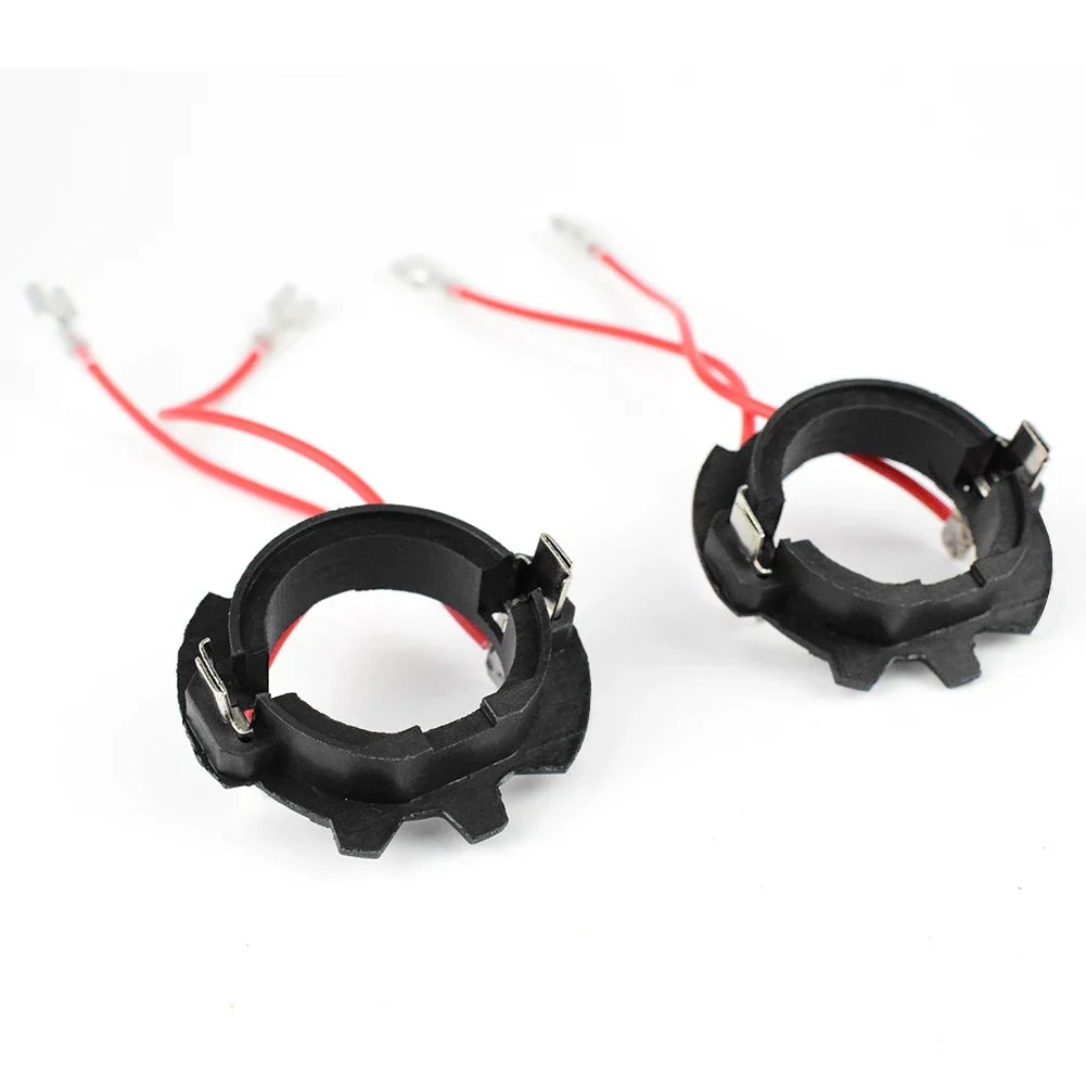 H7 LED Headlight Bulb Base Adapter Holders for VW Golf 5 MK5 Headlight Bulb Adapter Qme