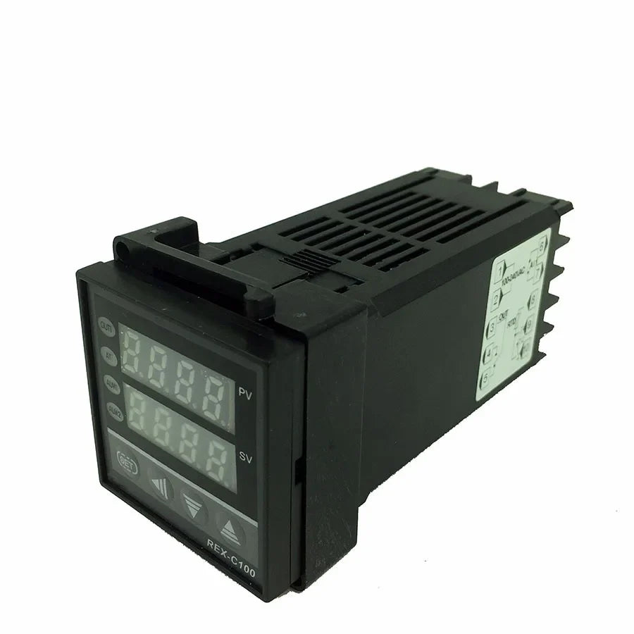 REX-C100 PID Temperature Controller – Relay & SSR, 0–1300°C PID Temperature Controller Qme