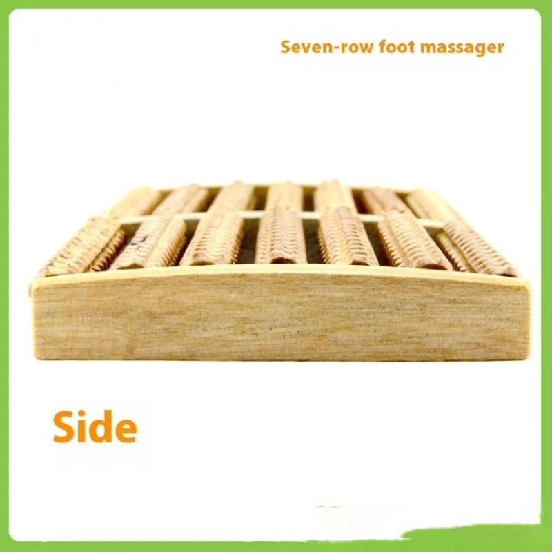 Wooden Foot Massage Roller – Reflexology & Relaxation Tool Foot Massage Roller Qst