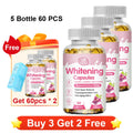 Yimiduk Brightening Capsules – Vitamin C, Grape Seed & Collagen Skin Brightening Supplement Qst 5x60pcs Best Offers