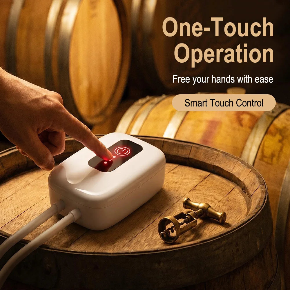 USB Electric Auto Siphon Pump – Food-Grade Beverage Transfer Beverage Siphon Pump Qst