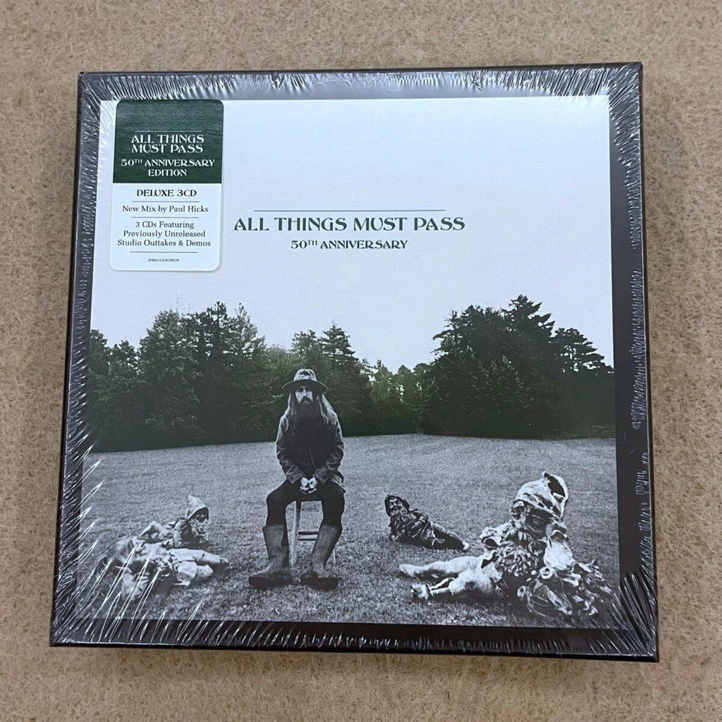 All Things Must Pass 50th Anniversary Deluxe 3CD Set Collector's CD Box Set Qme All Things Must Pass