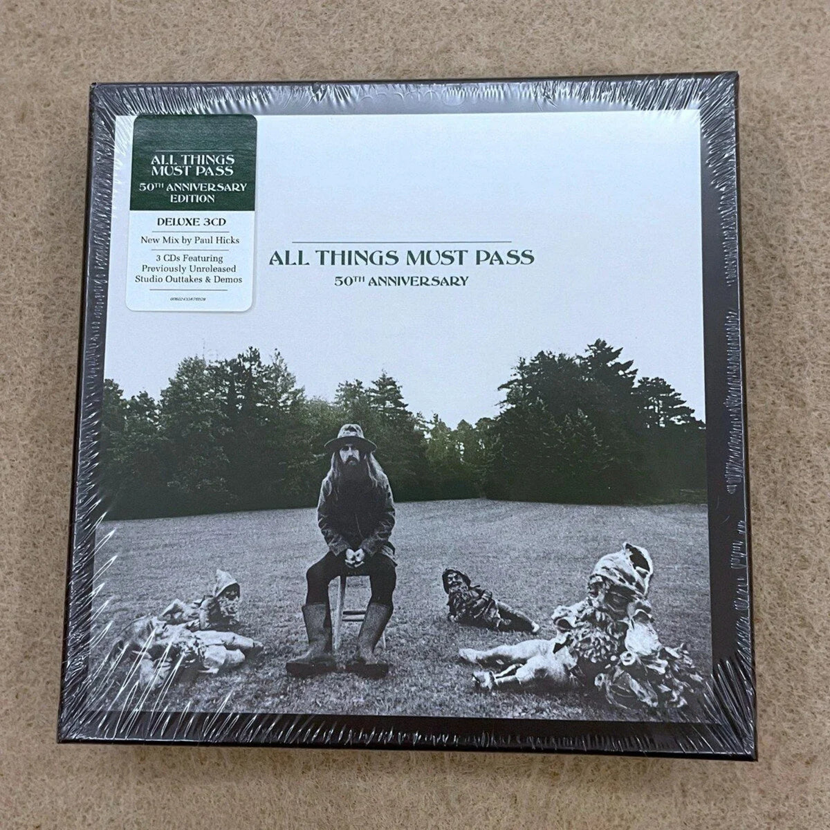All Things Must Pass 50th Anniversary Deluxe 3CD Set Collector's CD Box Set Qme All Things Must Pass