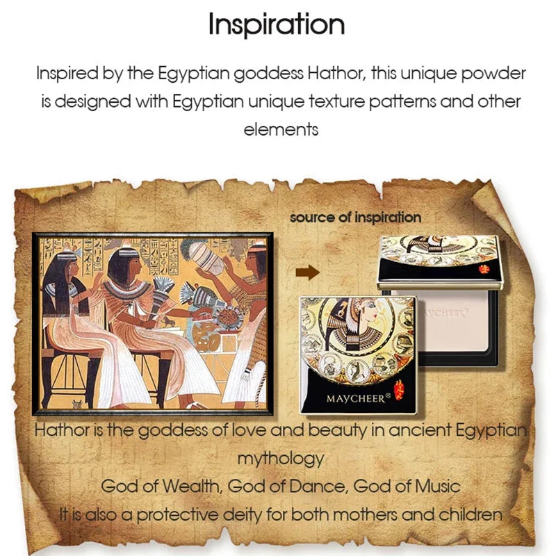 Egyptian Powder Oil Control Concealer – Waterproof, Full Coverage Powder Concealer Qme