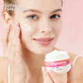 Collagen & Hyaluronic Acid Face Cream – Smoothing & Brightening Face Moisturizer Cream Qme 50ml