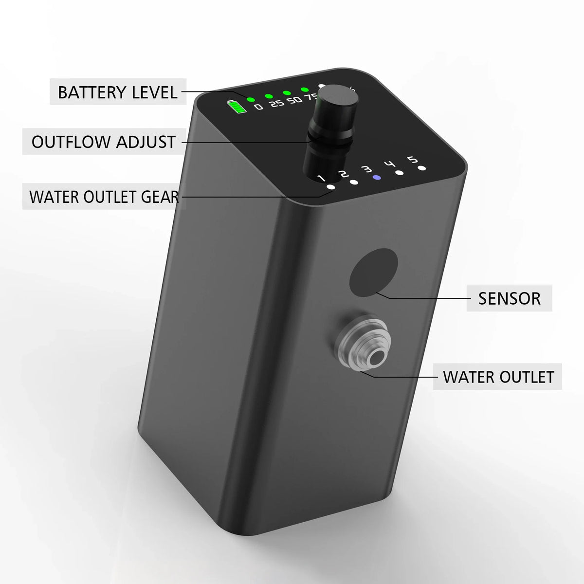 ROKYO Automatic Portable Tattoo Needle Cleaner & Washer Tattoo Needle Cleaner Qme