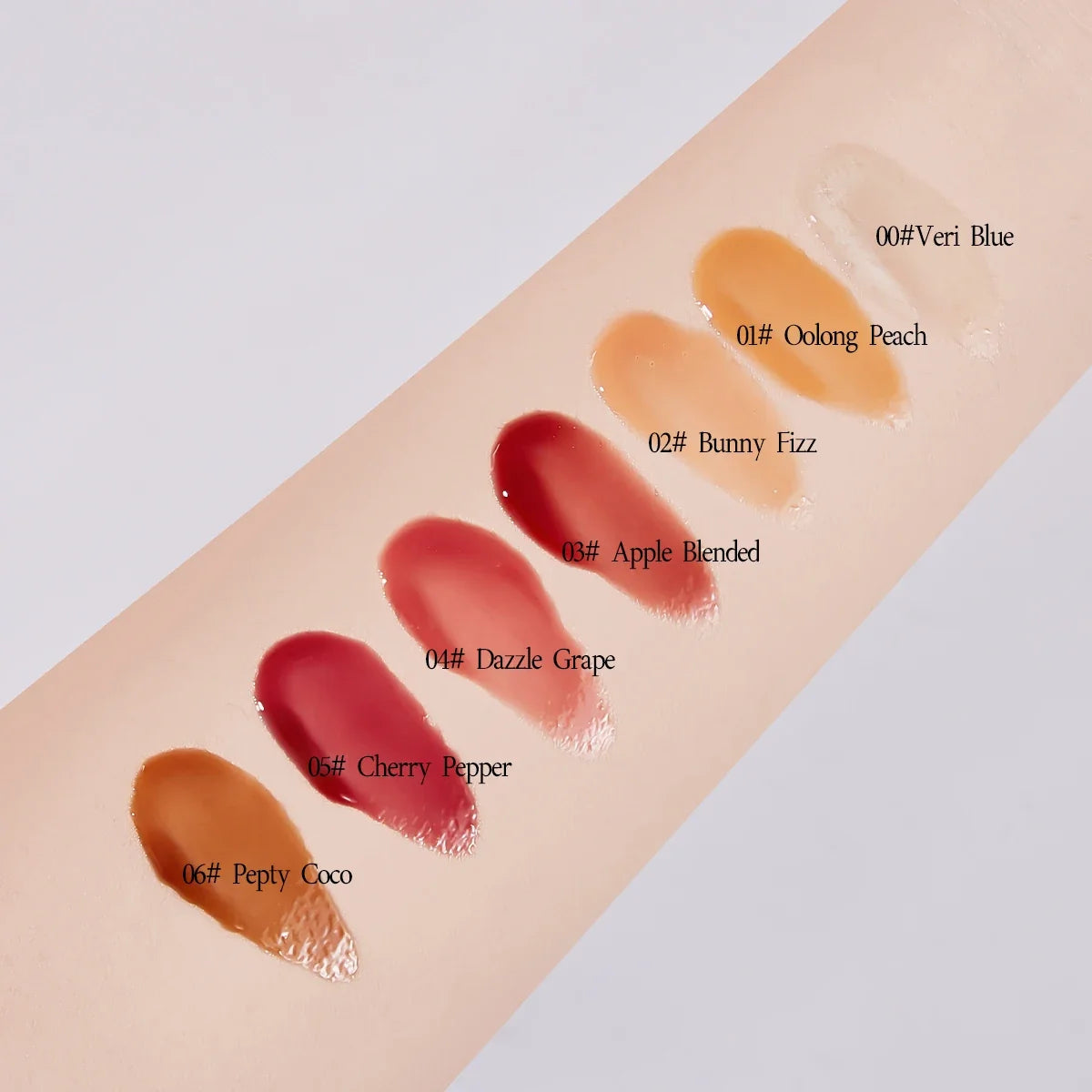 Moisturizing Jelly Lip Gloss – Waterproof & Non-Stick, 7 Shades Lip Gloss Qme