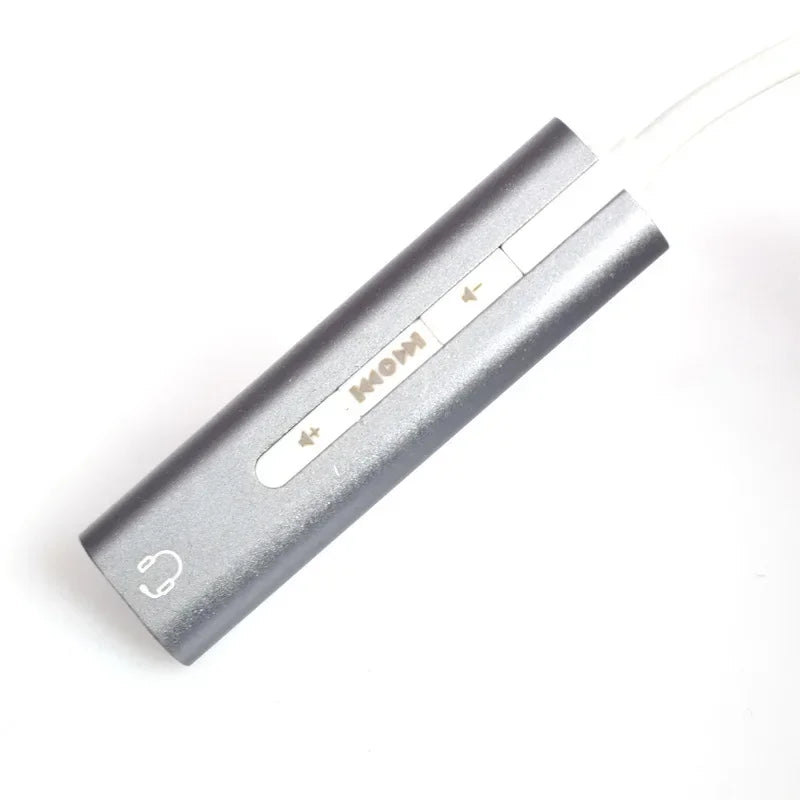USB-C External Sound Card 3.5mm Audio Mic Adapter for Laptop USB-C Audio Adapter Qme