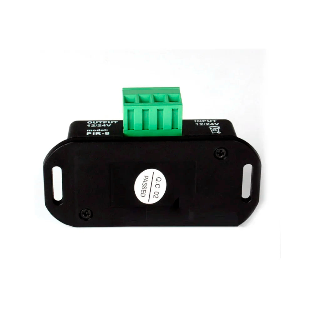 ESCAM 12V-24V 8A PIR Motion Sensor Auto Switch for LED Lights PIR Motion Sensor Switch Qme