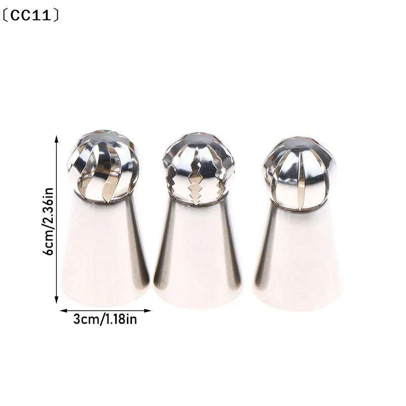 Cake Decorating Piping Tips Set – Stainless Steel Nozzles Piping Tips Set Qme