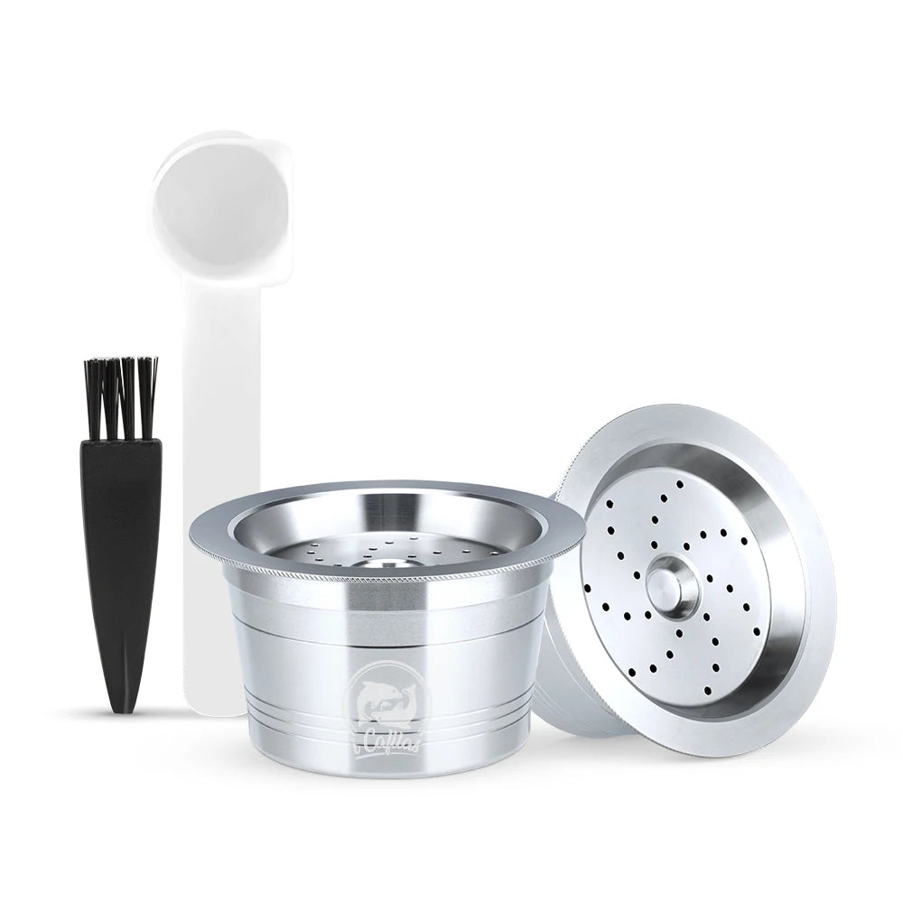 Reusable Stainless Steel Coffee Capsules – K-FEE & Cafissimo Refillable Coffee Capsule Qst 2C