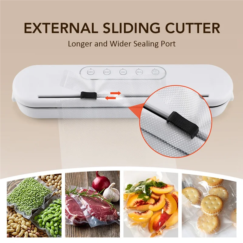 MiLESEEY B15C Vacuum Sealer Machine – Food Preservation EU Plug Vacuum Sealer Qst