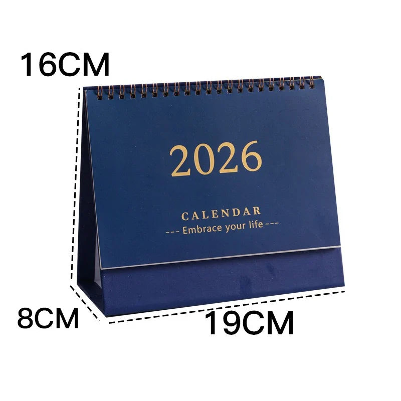 2026 Mini Desk Calendar – Creative Desktop Ornament & Planner Mini Desk Calendar Qme