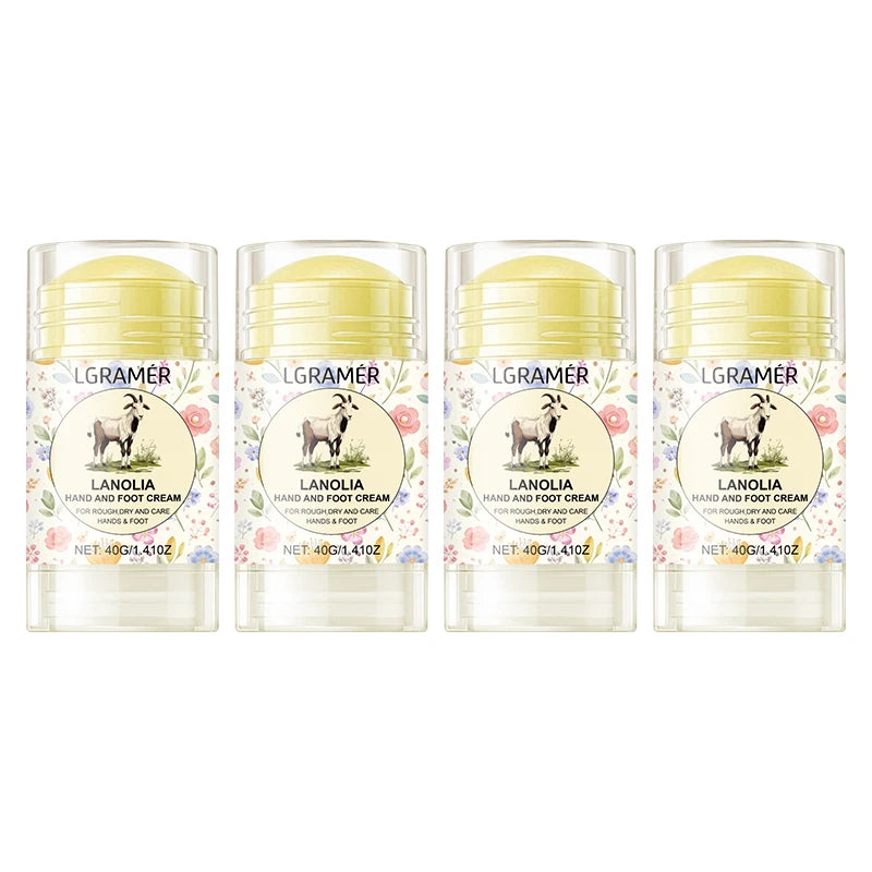 YOUNGCOME Lanolin Hand & Foot Cream – Deep Moisturizing Hand & Foot Cream Qst 4pcs