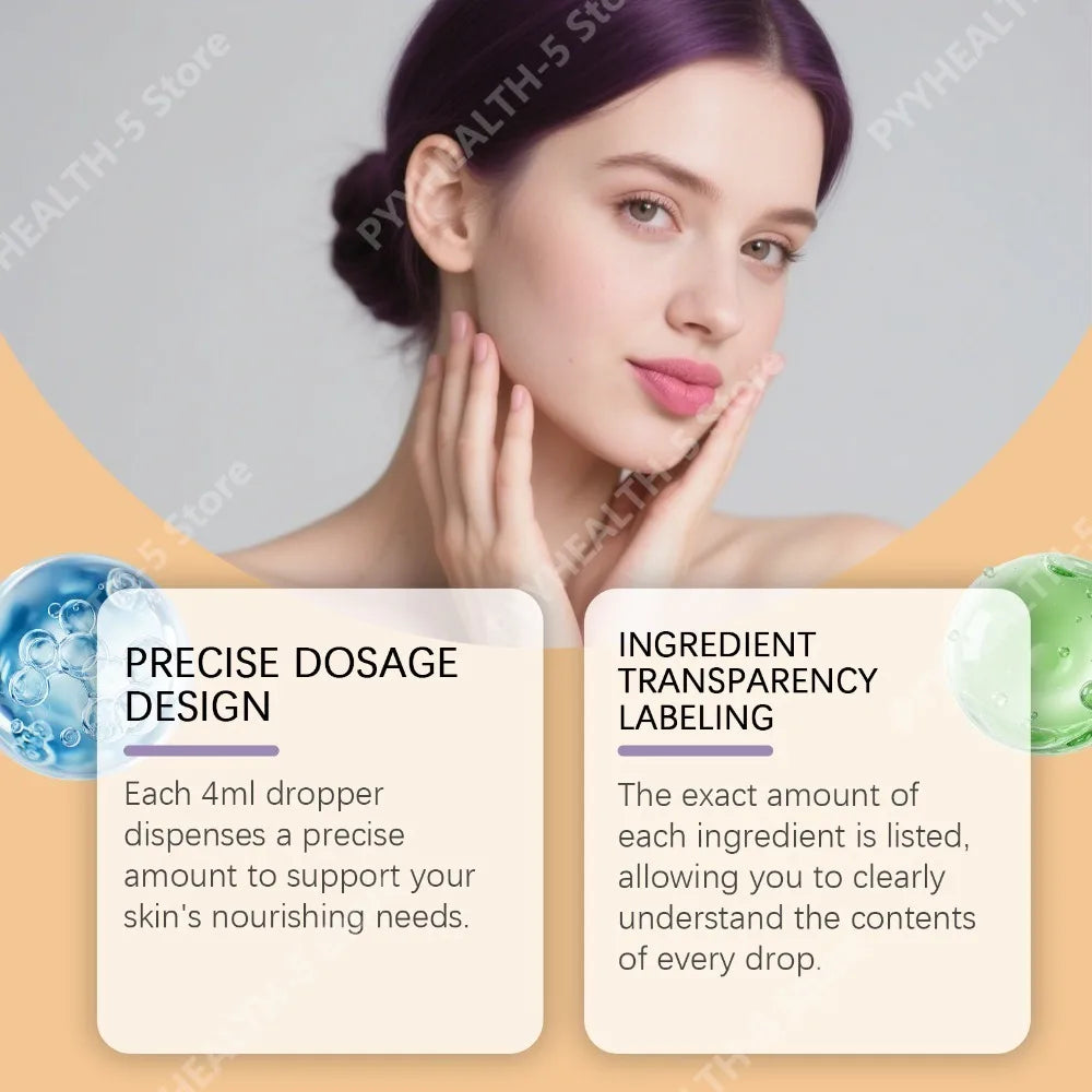 Docteat Skin Support Drops – Lycopene, Astaxanthin, Vitamins A D3 E Liquid Skin Supplement Qst