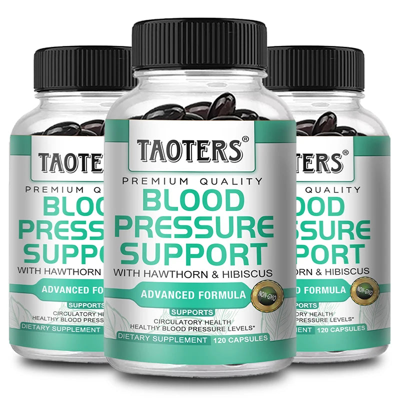 Natural Cardiovascular & Metabolic Wellness Capsules | Non-GMO Wellness Supplement Qst 120 count-3 bottle