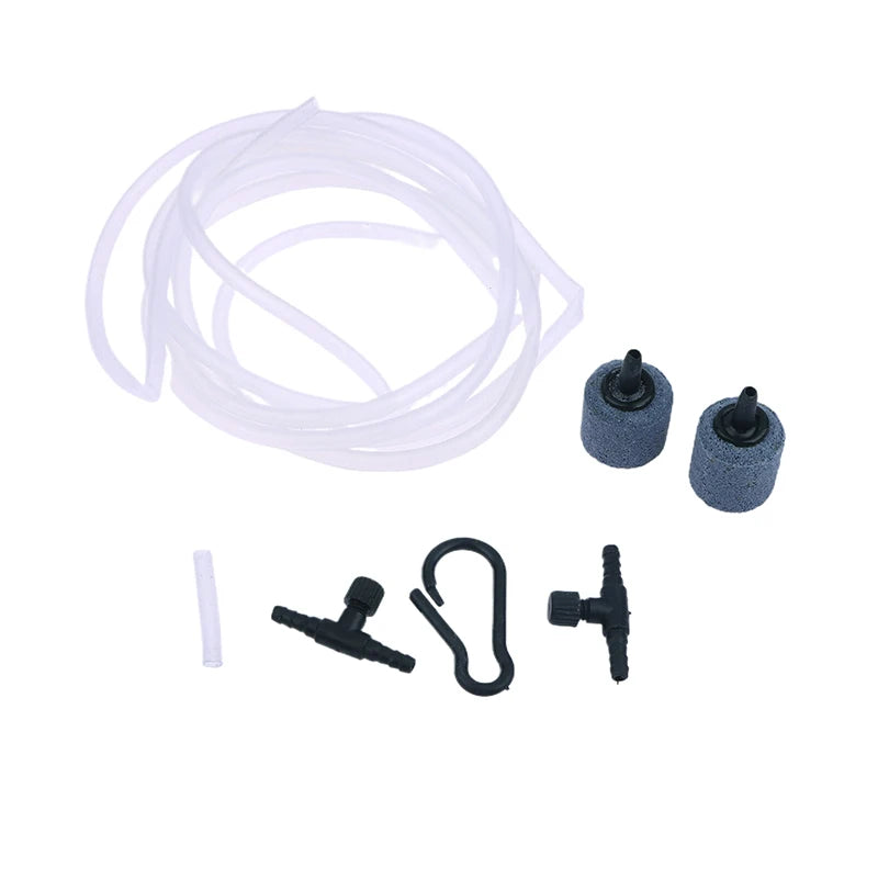 USB Aquarium Air Pump – Silent Double Outlet with Check Valve Aquarium Air Pump Qst