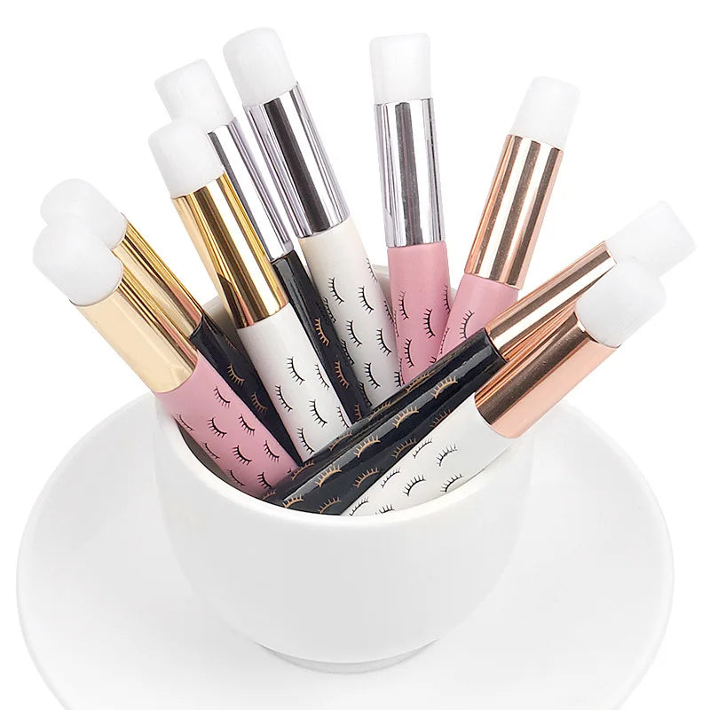 Eyelash Cleaning Brush & Lash Extension Applicator | Brow Tool Eyelash Applicator Brush Qme