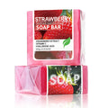 Strawberry Puree Essential Oil Handmade Face & Body Soap Handmade Cleansing Soap Qme strawberry