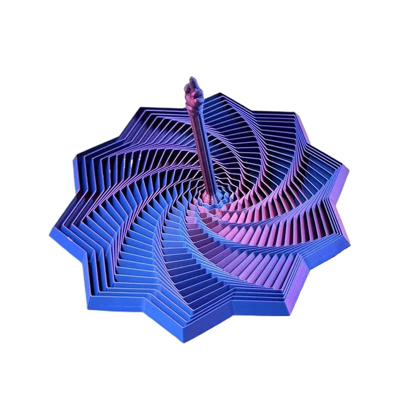 3D Printed Expandable Fractal Fidget Star Sensory Toy Fidget Sensory Toy Qme