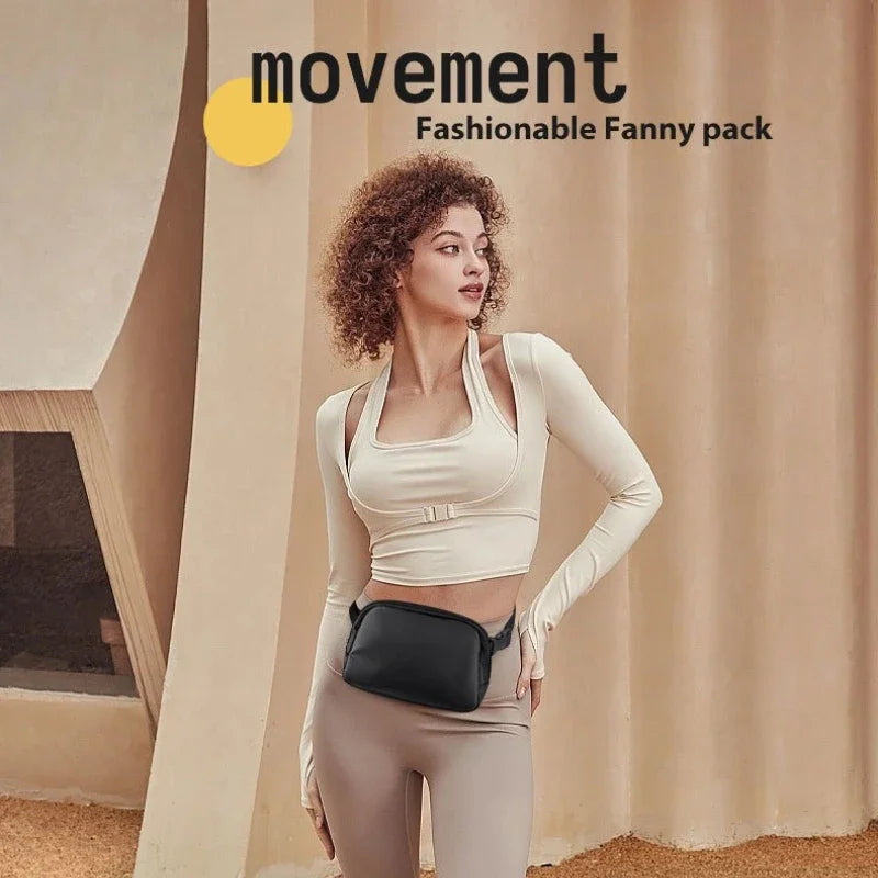 Multifunctional Running Waist Bag & Chest Pack | Phone Holder Waist & Chest Pack Qme