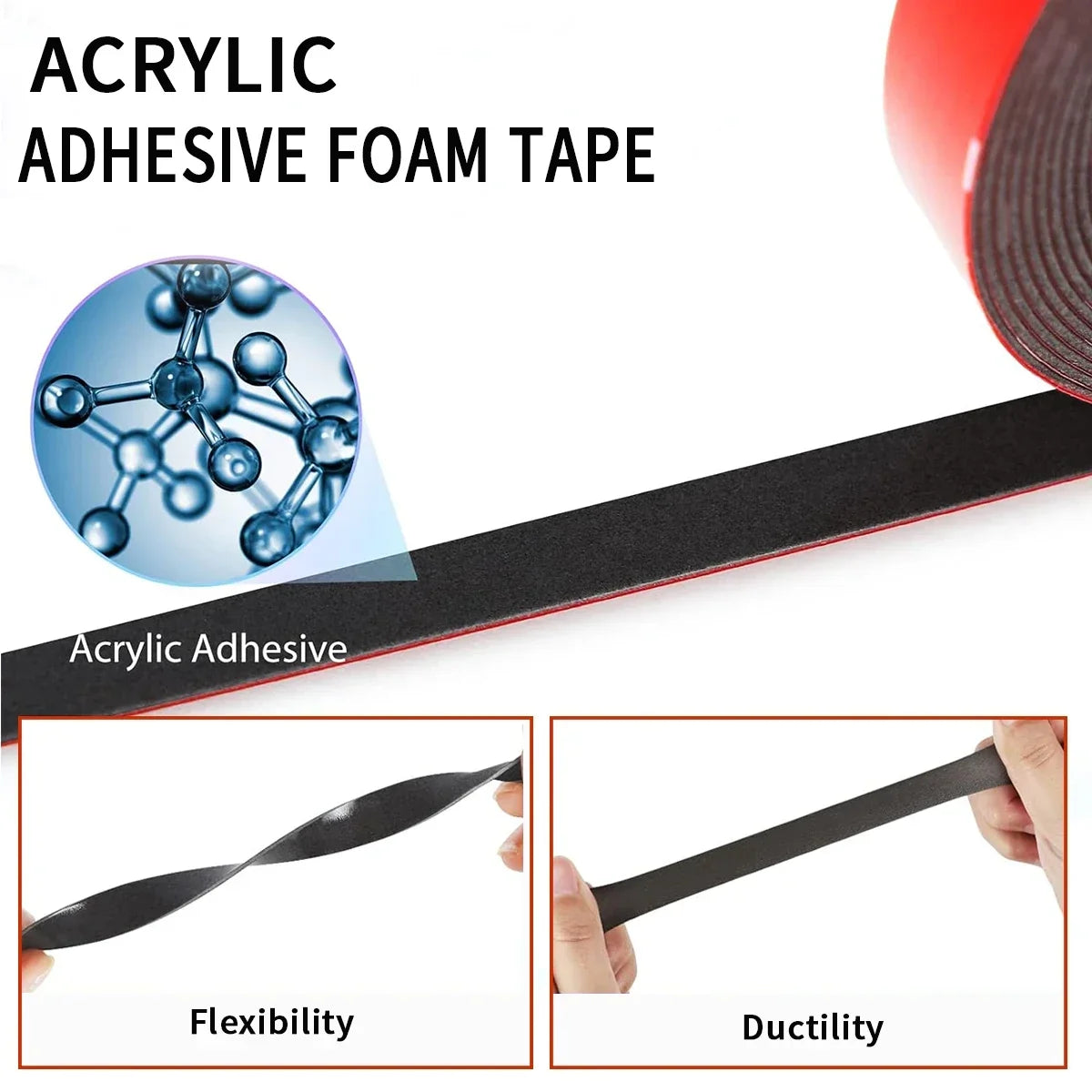Strong Double-Sided Adhesive Tape | Automotive & Waterproof Automotive Adhesive Tape Qme
