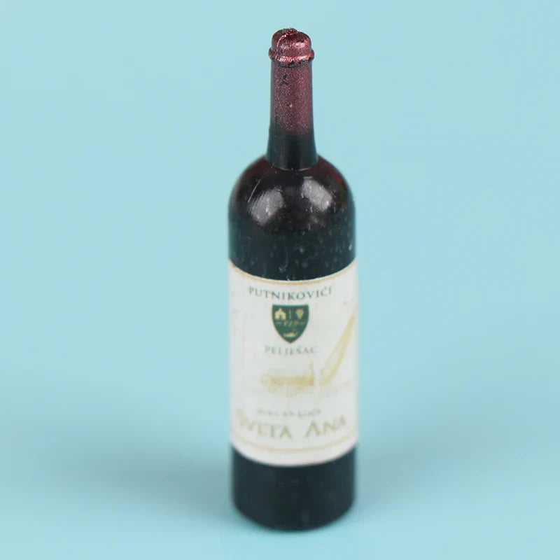 1:12 Dollhouse Miniature Wine Bottle Box Set – Doll Décor Dollhouse Miniature Qme