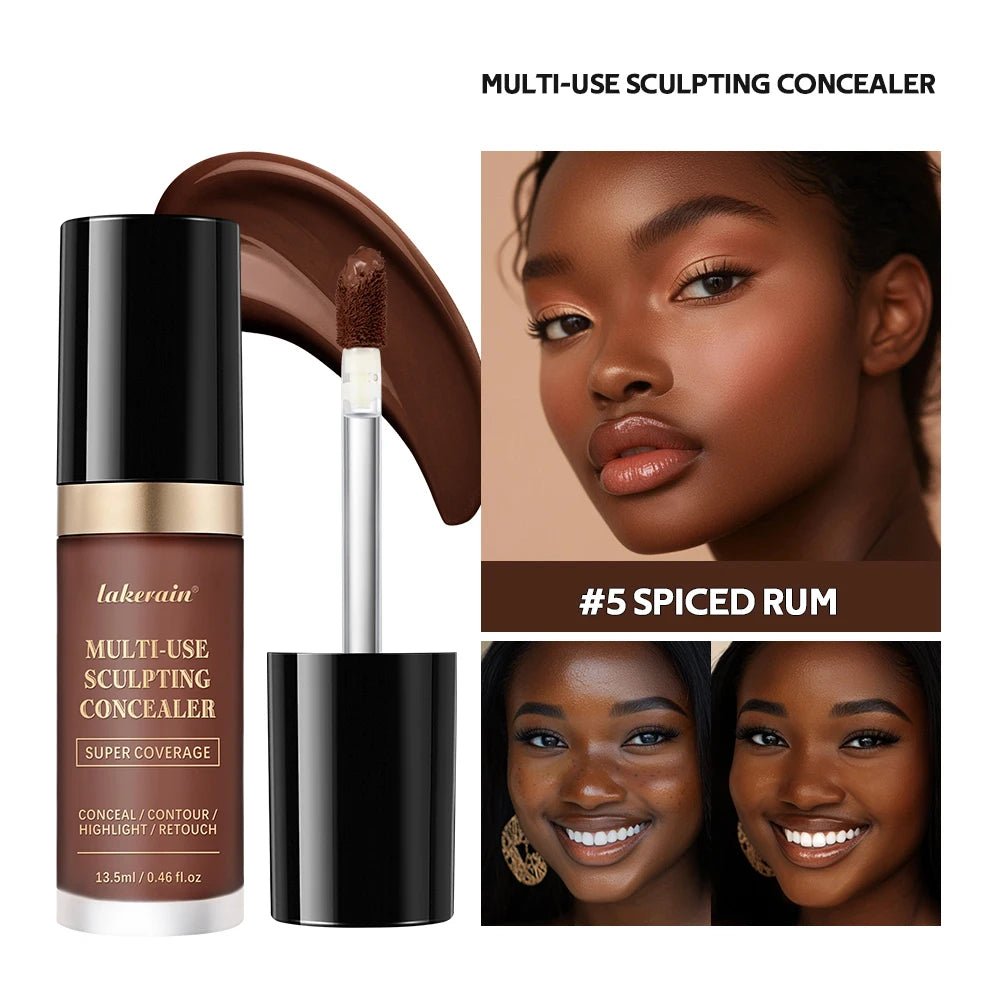 Lakerain Liquid Concealer – Full Coverage & Long-Lasting Liquid Concealer Qst 05