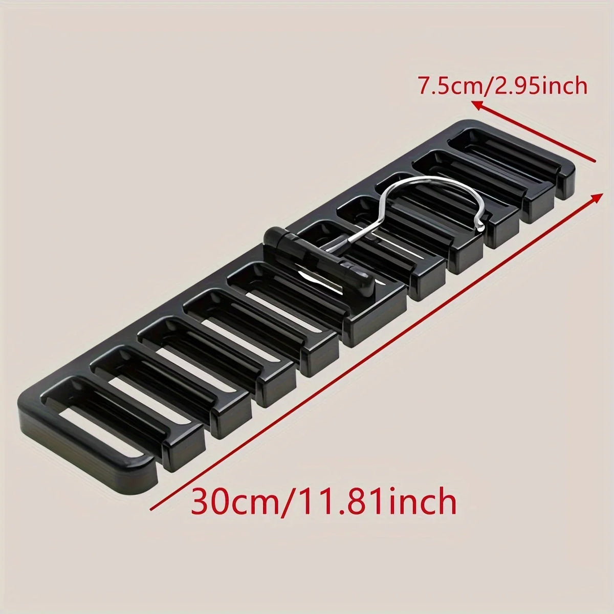 Space-Saving Belt & Scarf Hanger Organizer | 3 Colors Closet Hanger Organizer Qme