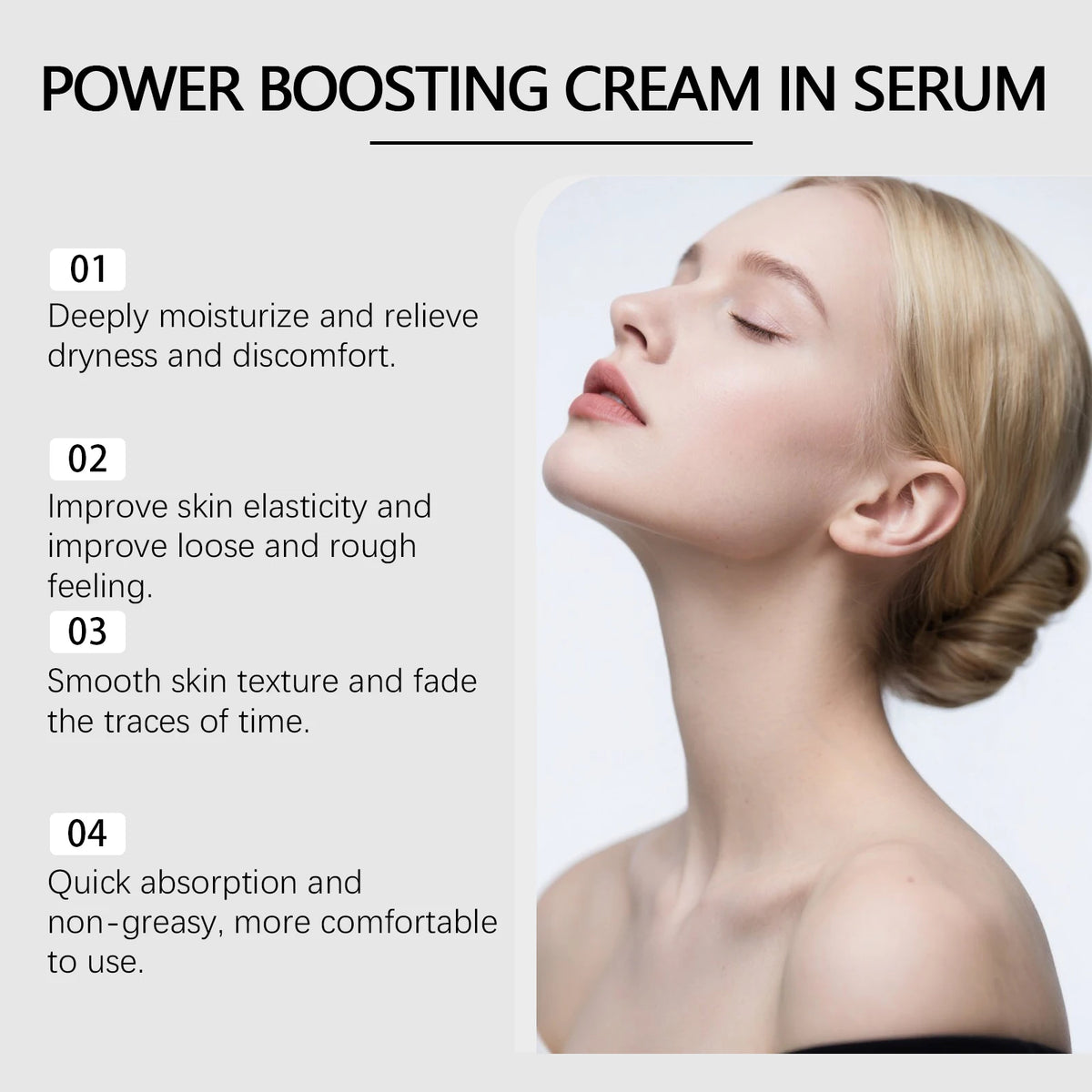 Collagen Boost Serum – Hydrating Anti-Aging Face Serum Anti-Aging Face Serum Qst
