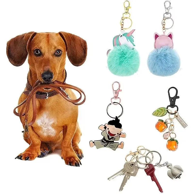 20-Pack Metal Rotary Spring Hook Key Rings & Lanyard Clasps Key Ring Clasps Qme